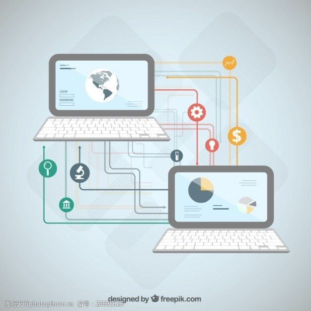 计算机信息网络的设计 技术蓝图与视觉表达